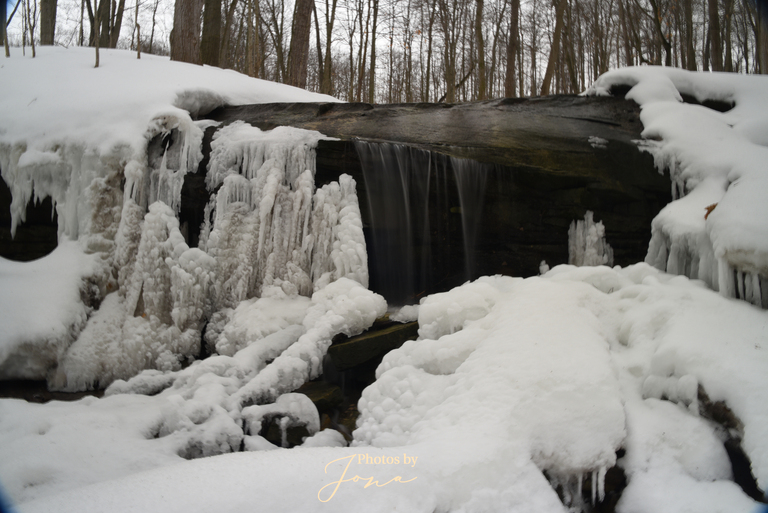 Lower West of Fifty Falls - eastern fall
